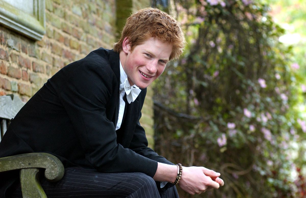 A fiatal Harry herceg.