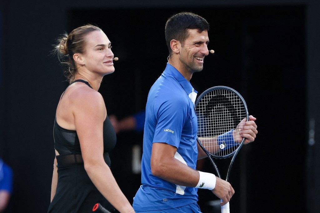 Arina Szabalenka és Novak Djokovics vegyes párosban, Roger Federer bemutató mérkőzésen lép pályára a US Open következő játéknapján