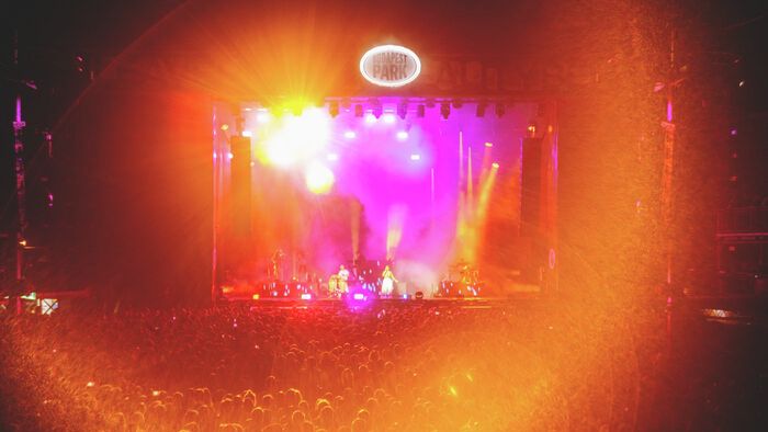 Moby koncert a Budapest Parkban