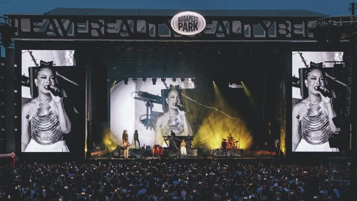 Moby koncert a Budapest Parkban