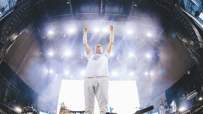 Moby koncert a Budapest Parkban