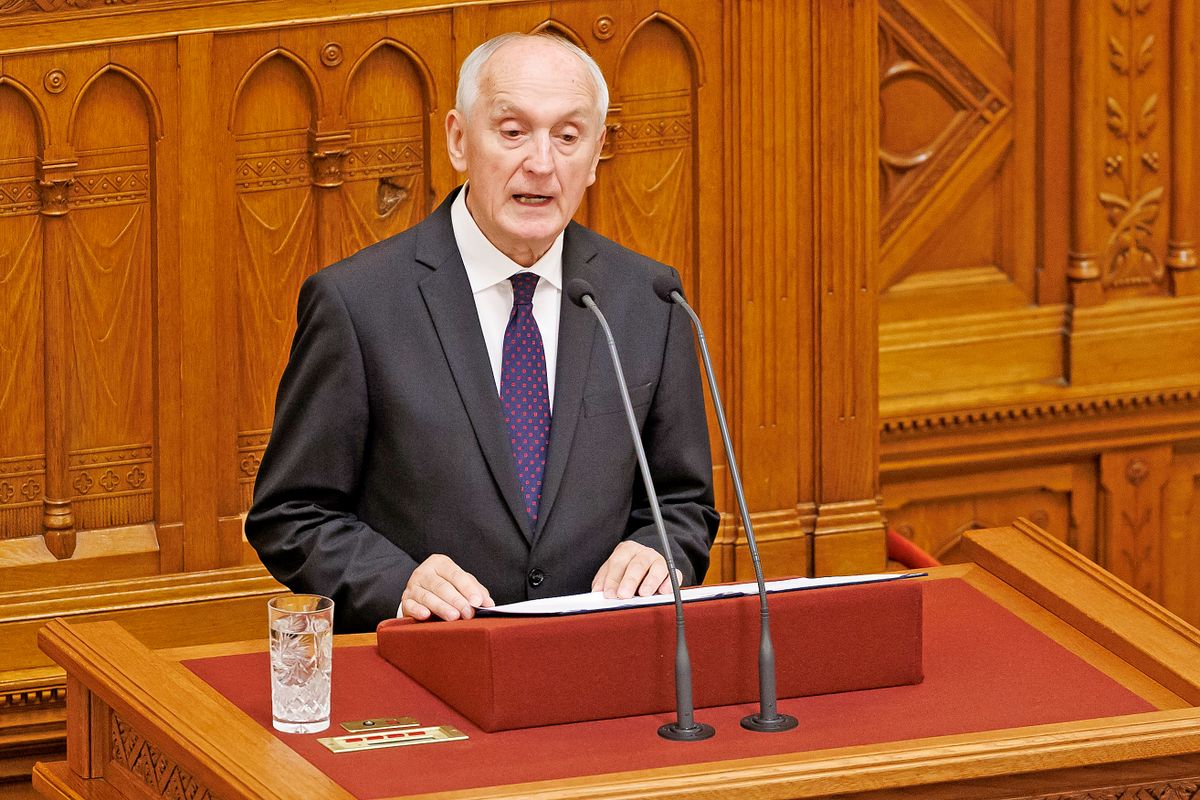 20260811 Budapest
Baka Andrást köztársasági elnökké választják.
fotó: Hatlaczki Balázs, Origo
képen: Baka András