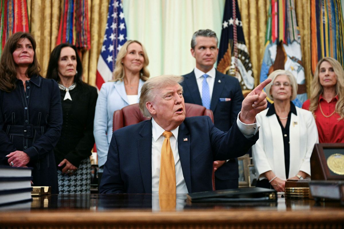 Donald Trump követeléseit Grönland és Dánia is visszautasította Fotó: AFP