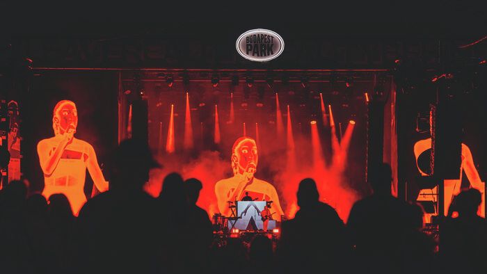 Moby koncert a Budapest Parkban