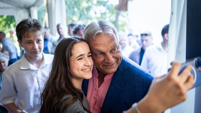 Orbán Viktor Kötcsén 2026