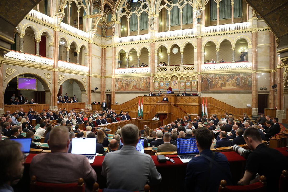 Országgyűlés plenáris ülése
Parlament