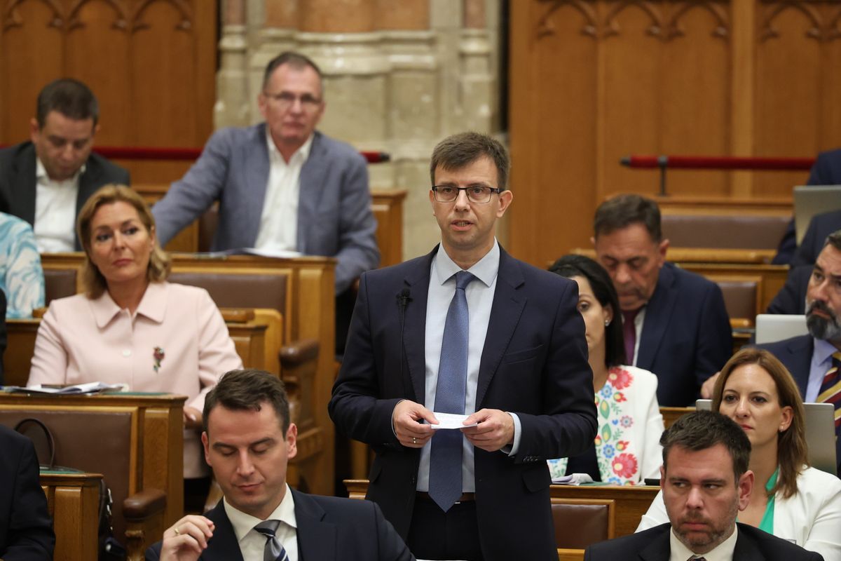 Országgyűlés plenáris ülése
Parlament
Bóka János Fidesz frakcióvezető