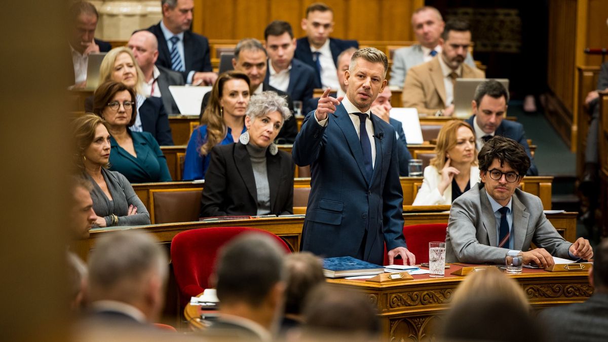 Gál Kinga úgy vélte, Magyar Péter Tisza-kormánya az 1950-es évek kommunista korszakának legrosszabb emlékeit idézi (Fotó: Ladóczki Balázs)