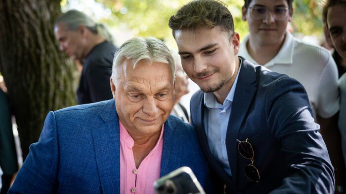 Orbán Viktor Kötcsén 2026