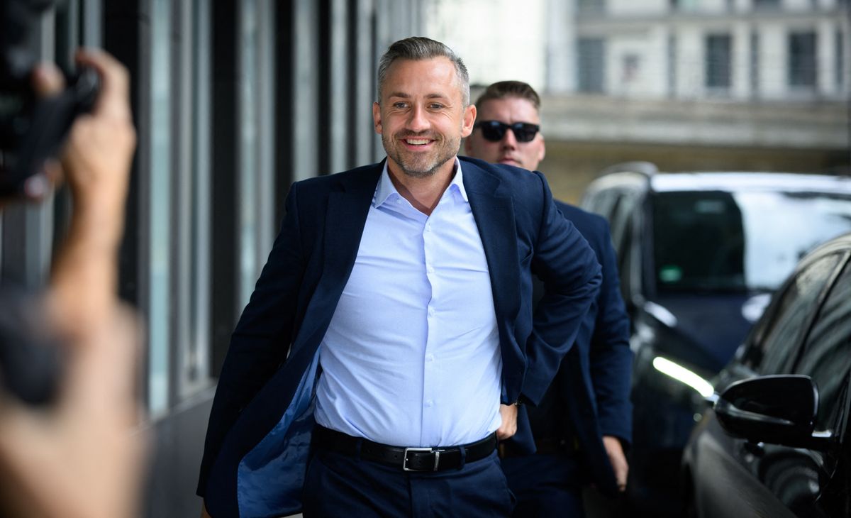 Az AfD miniszterelnök-jelöltje, Ulrich Siegmund nem tartja kizártnak az új választás kiírását (Fotó: BERND VON JUTRCZENKA / DPA)
