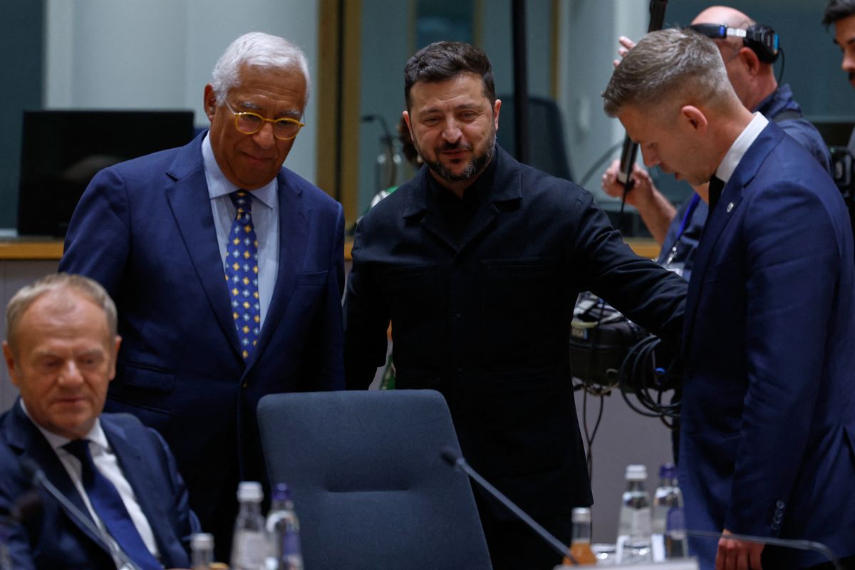 Volodimir Zelenszkij ukrán elnök már szinte hazajár Brüsszelbe