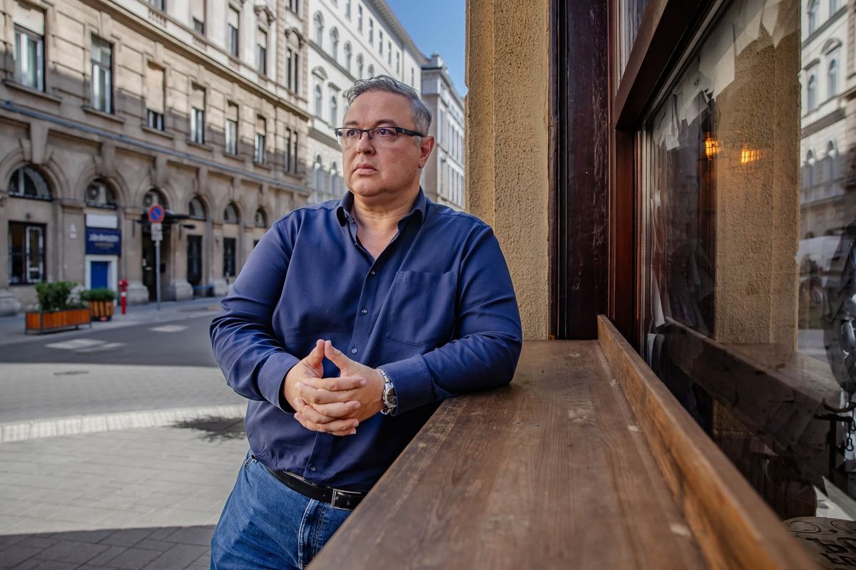 Szentesi Zöldi László publicista szerint a Terror Háza bezárása olyan határátlépés, amivel a Tisza a saját támogatottságát csökkenti. Fotó: Vermes Tibor