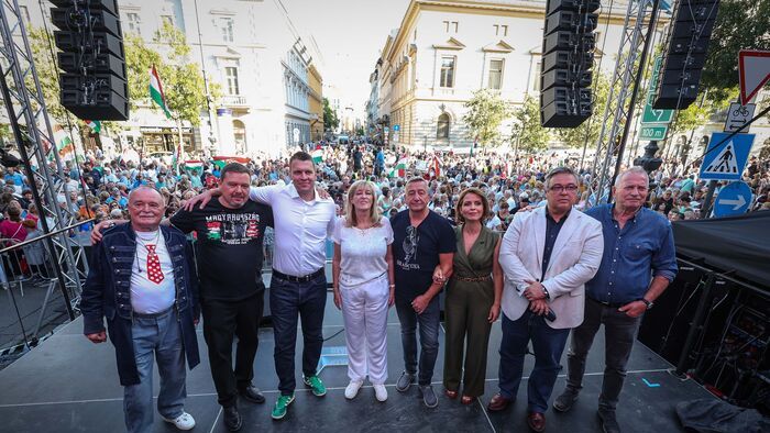 Terror Háza tüntetés
