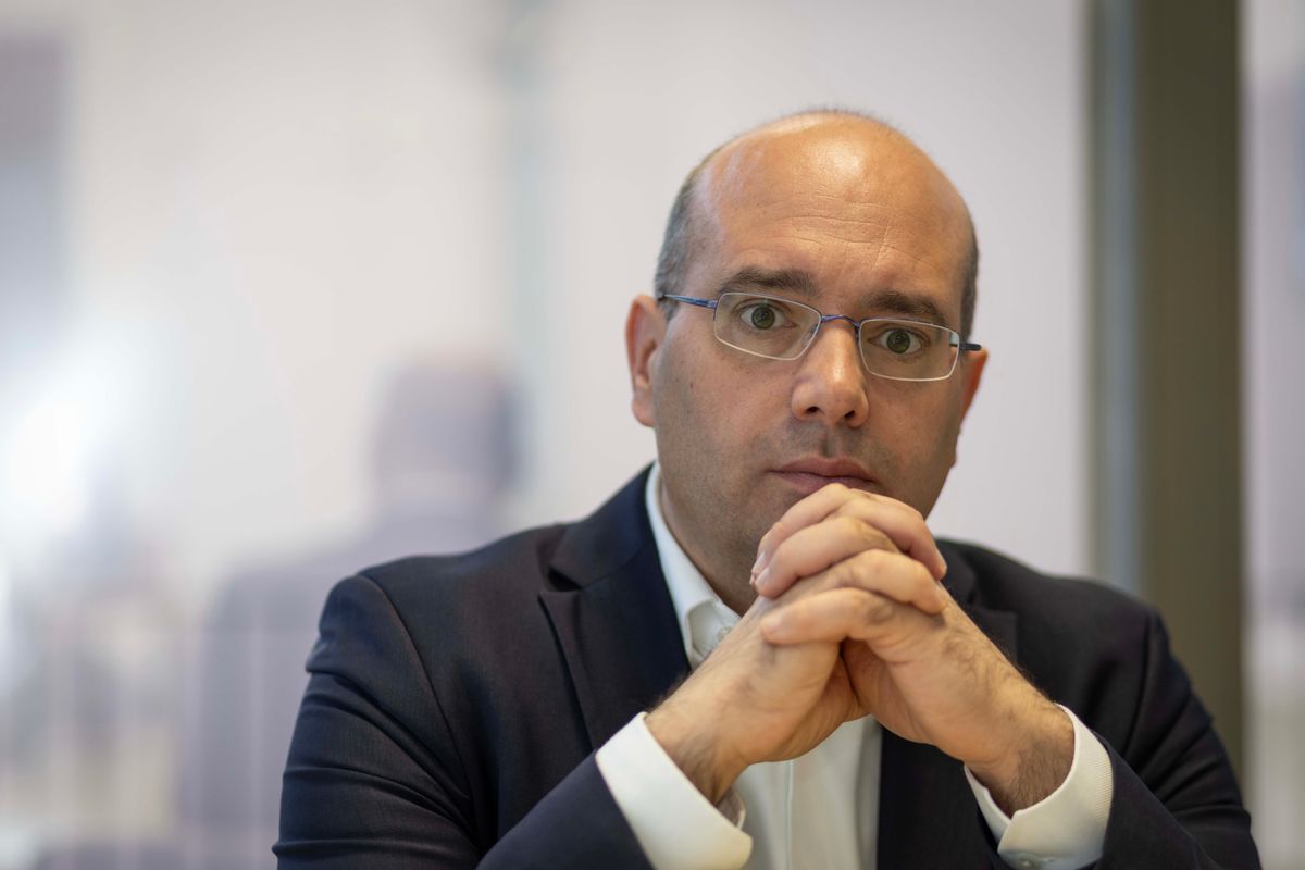 20260923 Budapest, Mráz Ágoston Sámuel Nézőpont Intézet Fotó: Katona Vanda/Magyar Nemzet