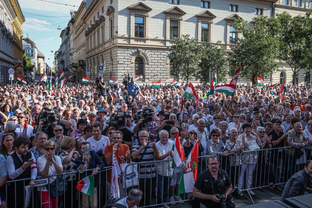 Terror Háza tüntetés