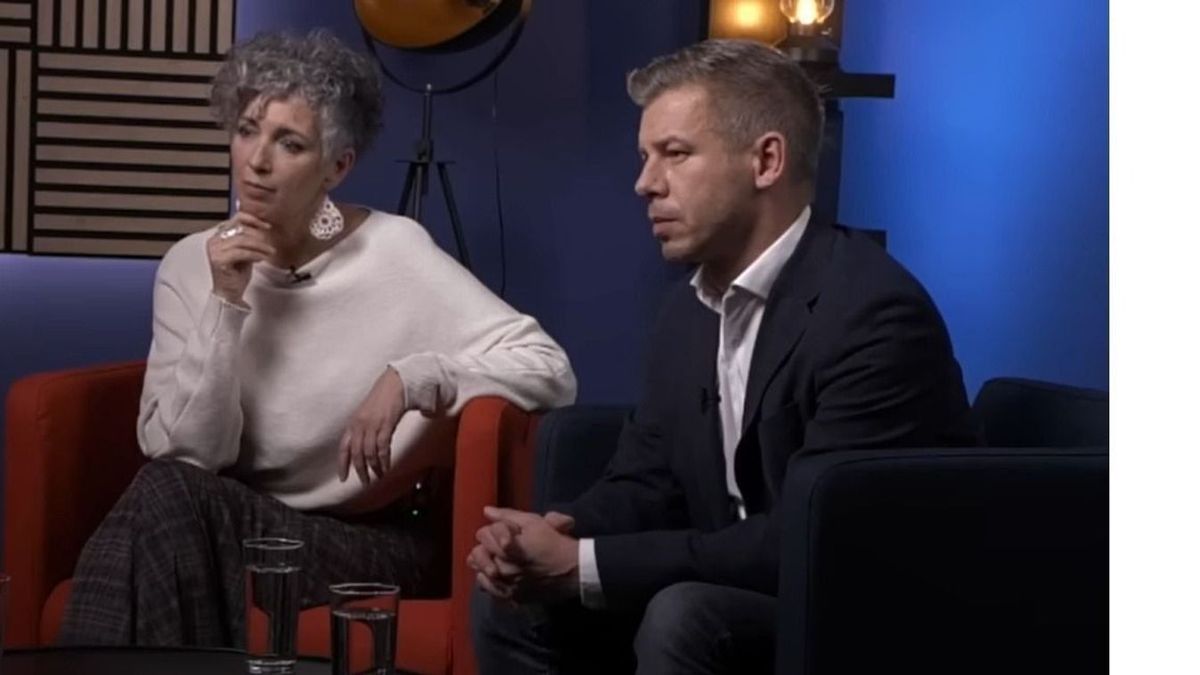 Bódis Kriszta és Magyar Péter