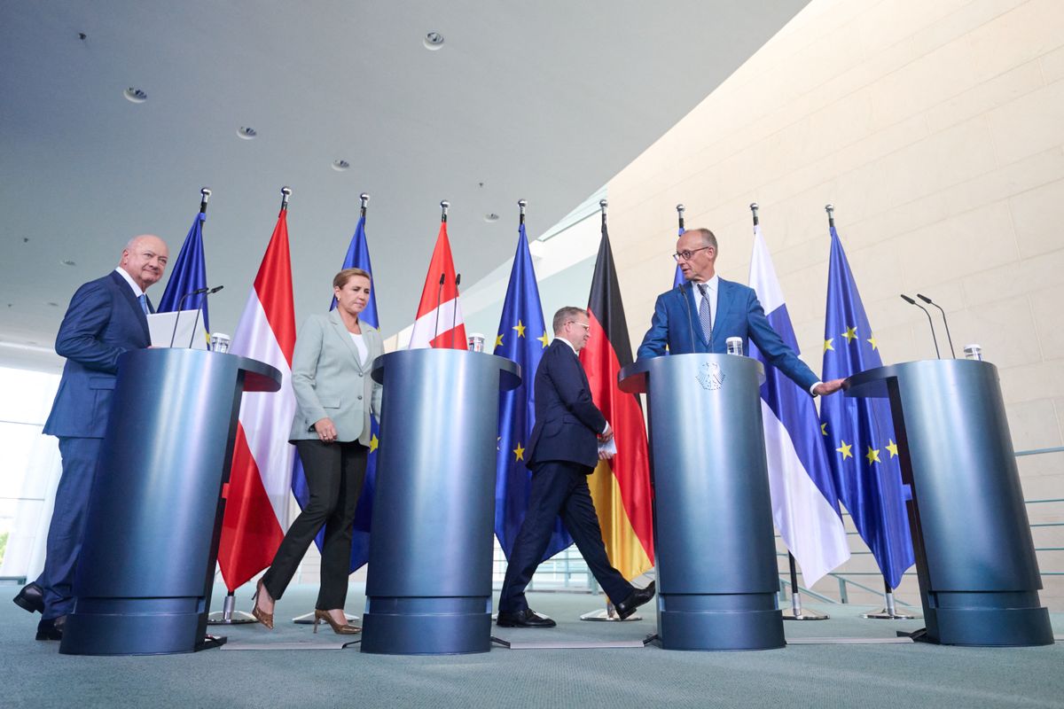 A fukarnak csúfolt országok komoly ellenállást tanúsíthatnak az EU költségvetésének tárgyalásán (Fotó: SEBASTIAN GOLLNOW / DPA)