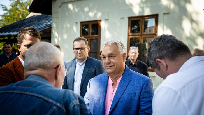Orbán Viktor Kötcsén 2026