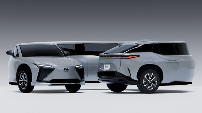 Lexus autószobor