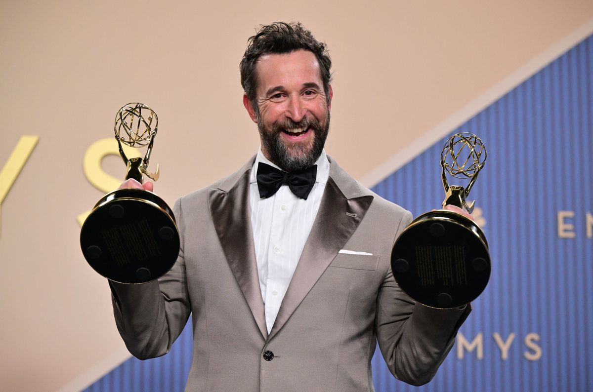 US actor Noah Wyle winner of Outstanding Lead Actor in a Drama Series and Outstanding Drama Series for "The Pitt" poses in the press room during the 78th Primetime Emmy Awards at the Peacock Theatre at LA Live in Los Angeles on September 14, 2026. (Photo by Frederic J. Brown / AFP)