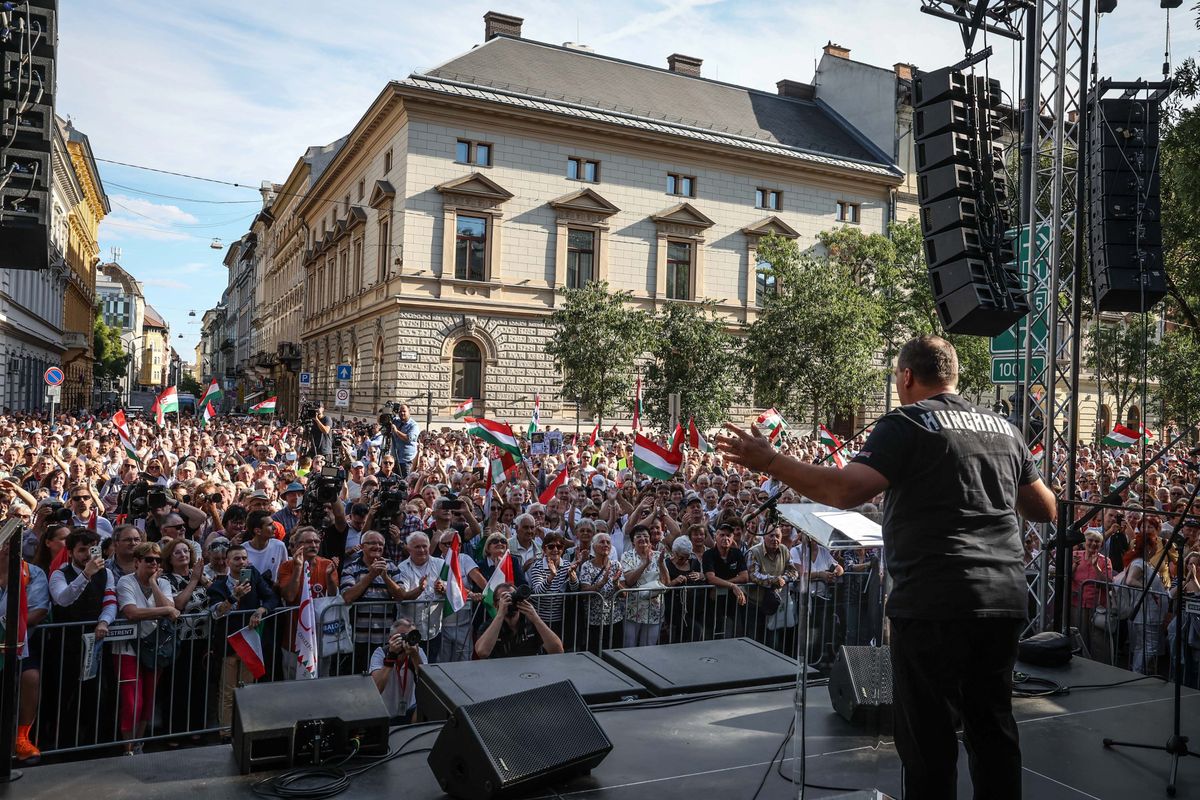 Terror Háza tüntetés