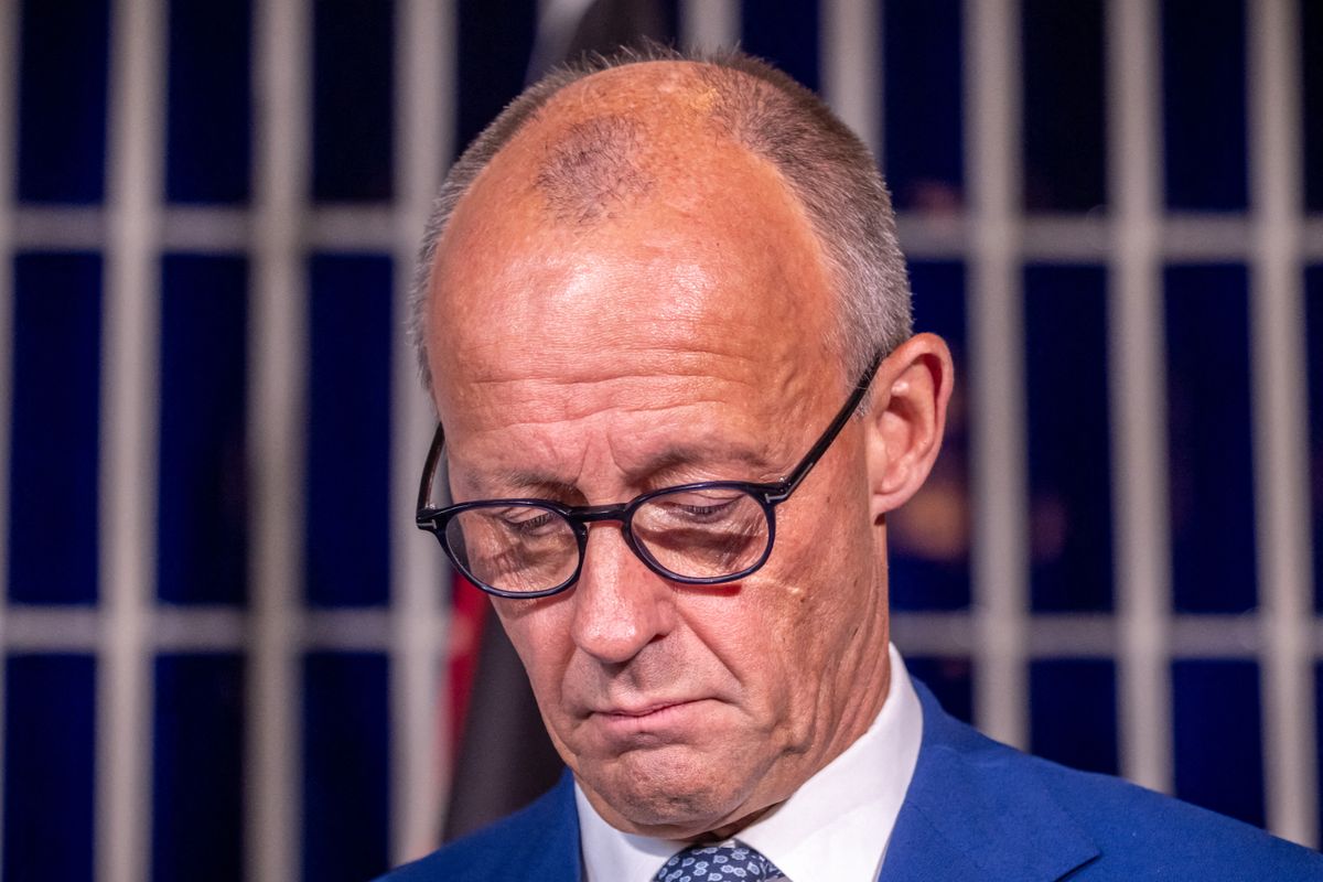 Friedrich Merz körül elfogyott a levegő (Fotó: MICHAEL KAPPELER / DPA)