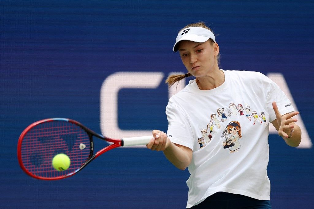 Elena Rybakina Thea Frodin ellen lép pályára a US Open első fordulójának keddi játéknapján