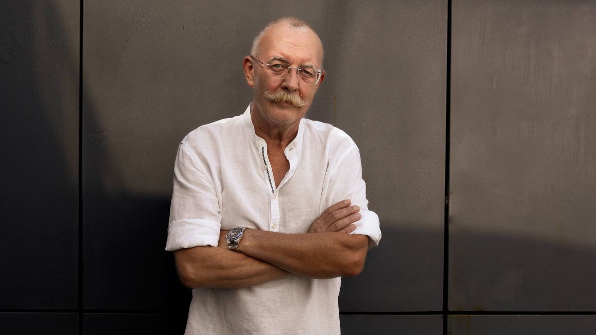 20260916 Budapest 
Gulyás István az M5 tévécsatorna volt műsorvezetője, újságíró.
fotó: Éberling András EA
Magyar Nemzet