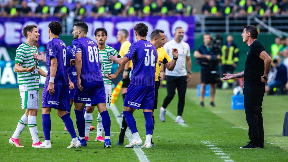 Les volt? Sokáig fogják vitatni a Fradi–Újpest derbi utolsó gólját + videó