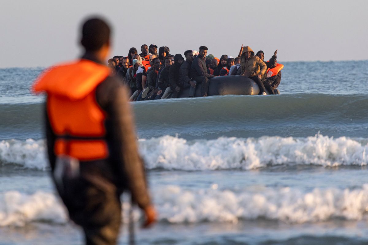 Nyoma veszett a britektől visszafogadott migránsoknak Franciaországban Fotó: AFP