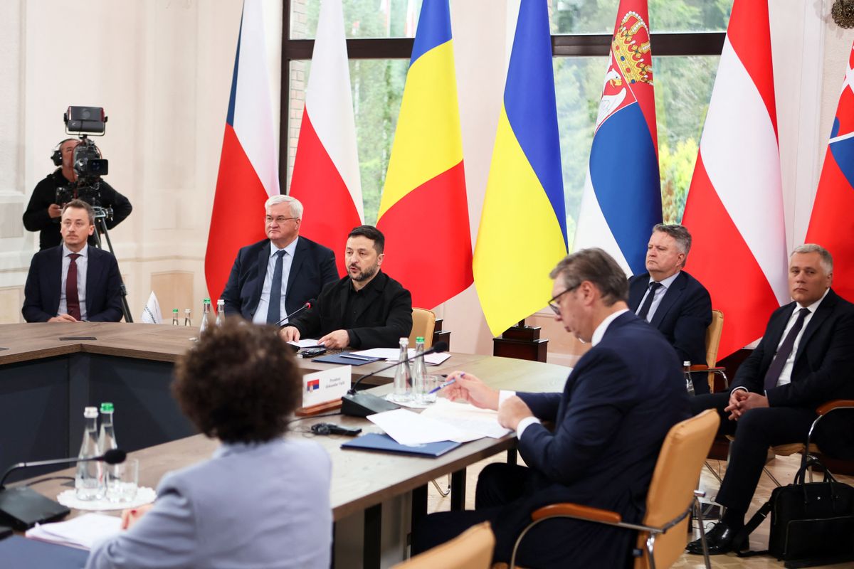 Az ukránok megdöbbentek Magyar Péter kormányának reakcióján (Fotó: YURII RYLCHUK / NurPhoto)