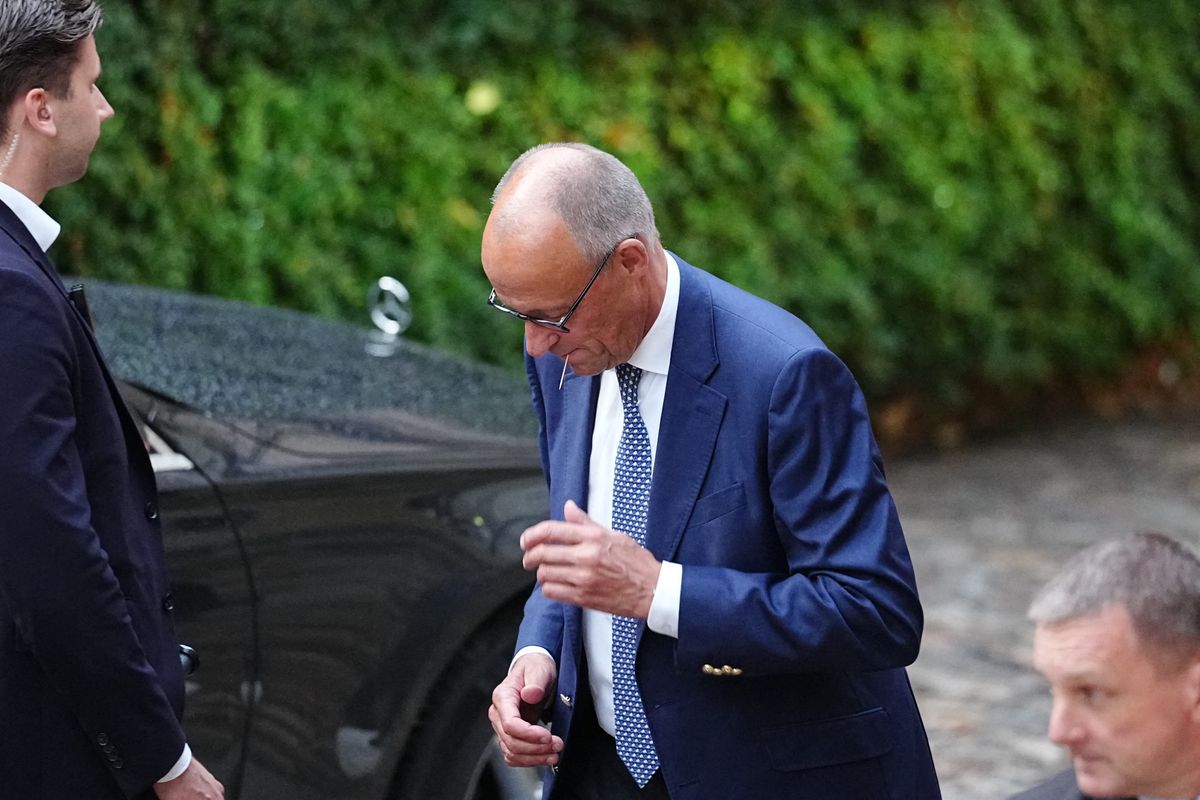 Friedrich Merz nem ülhet nyugodtan a berlini kancellárián, ellopták az legérzékenyebb állami adatokat (Fotó: KAY NIETFELD / DPA)