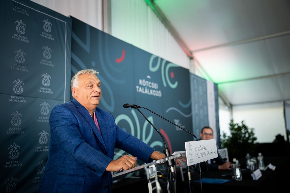 Orbán Viktor Kötcsén 2026