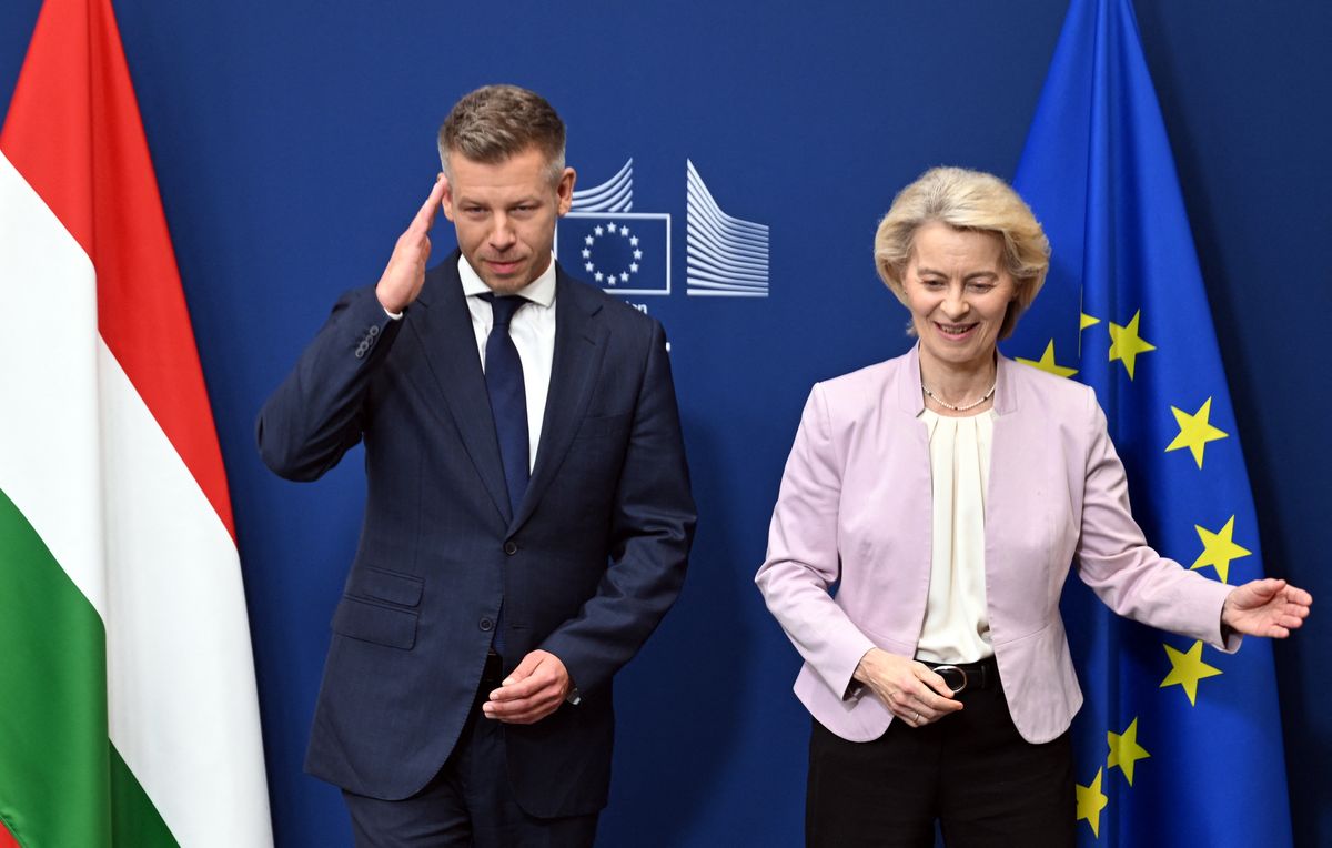Nem a Tisza-kormány diktálja a tempót, hanem Ursula von der Leyen és az Európai Bizottság (Fotó: DURSUN AYDEMIR / ANADOLU)