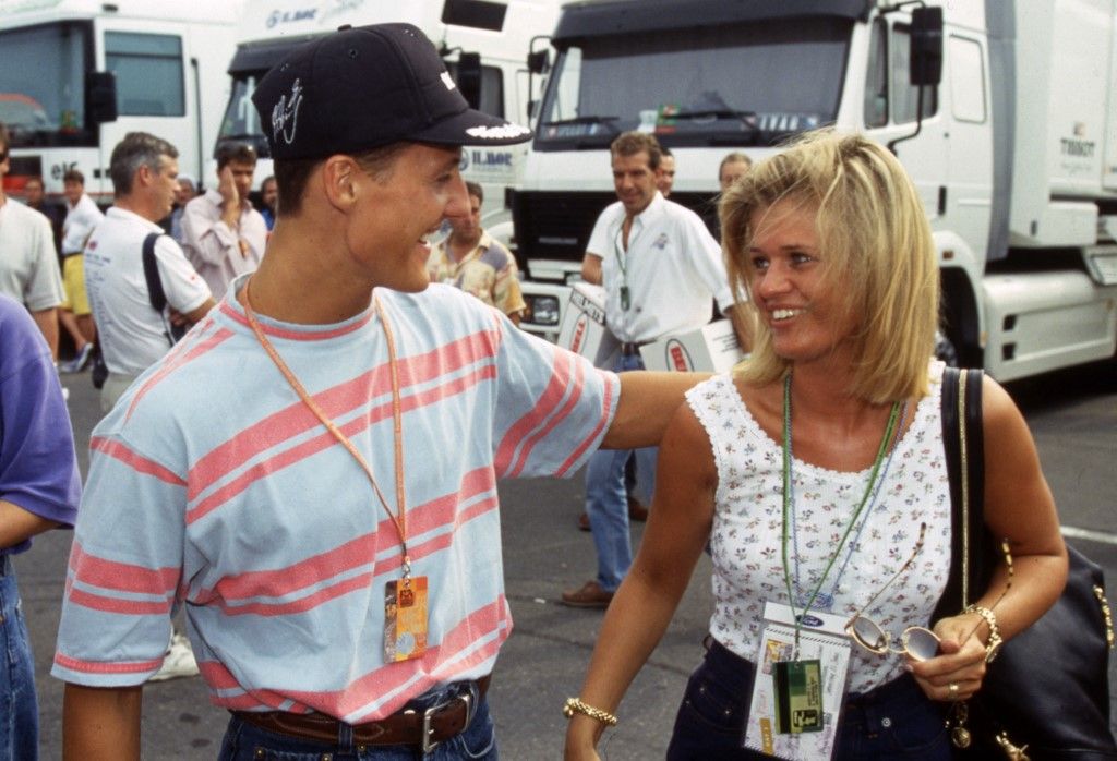 Corinna Schumacher korábban Heinz-Harald Frentzen párja volt, mégis úgy mesélte, mintha Michael Schumacher miatt kedvelte volna meg az autósportot