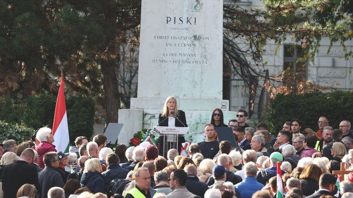 Schmidt Mária Fidesz 56'os ünnepség