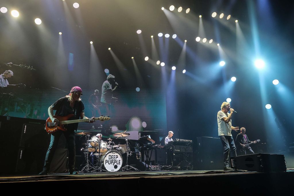 Deep Purple koncert Budapest Aréna