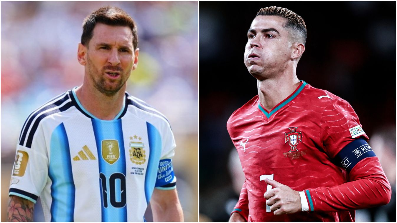 Cristiano Ronaldo, Lionel Messi, válogatott, mezszám