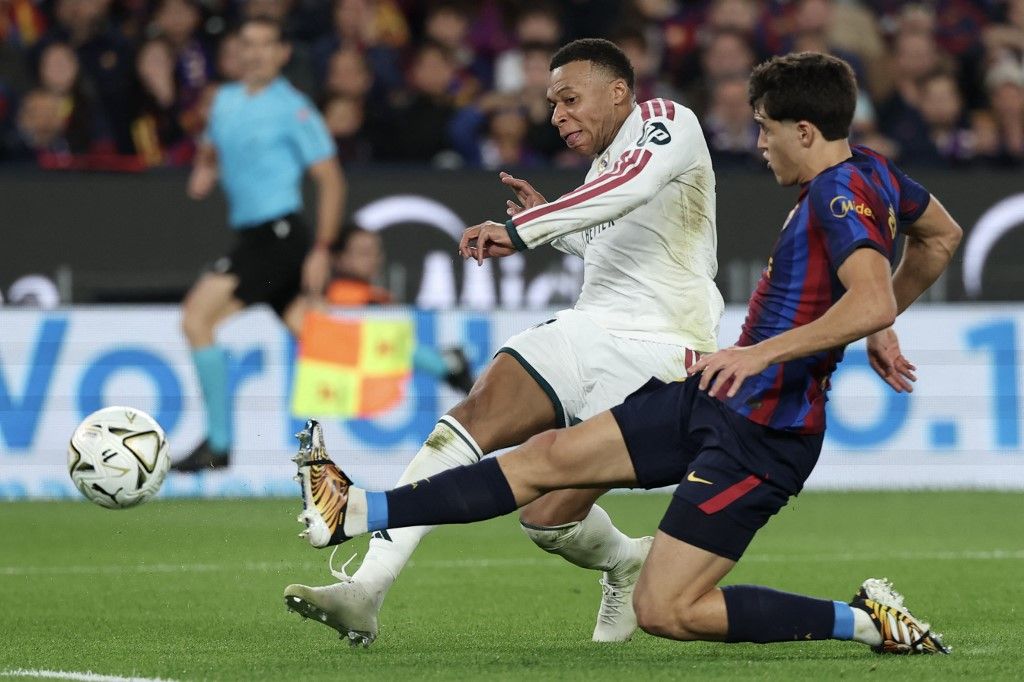 Kylian Mbappé mindkét félidőben gólt lőtt