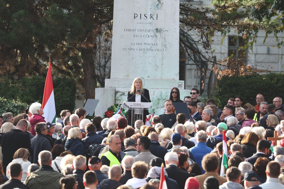 Schmidt Mária Fidesz 56'os ünnepség