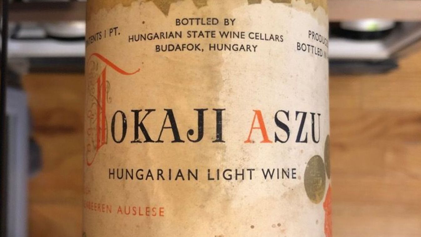 Egy Monimpex által exportált régi tokaji