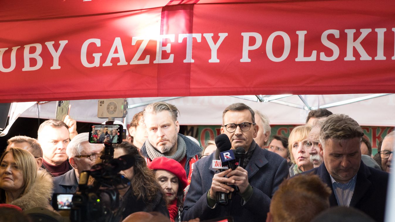 Lengyel alkotmányos válság: Morawiecki bizalmatlansági indítvánnyal buktatná meg Tuskot, új ideiglenes kormányfőt jelölnének ki