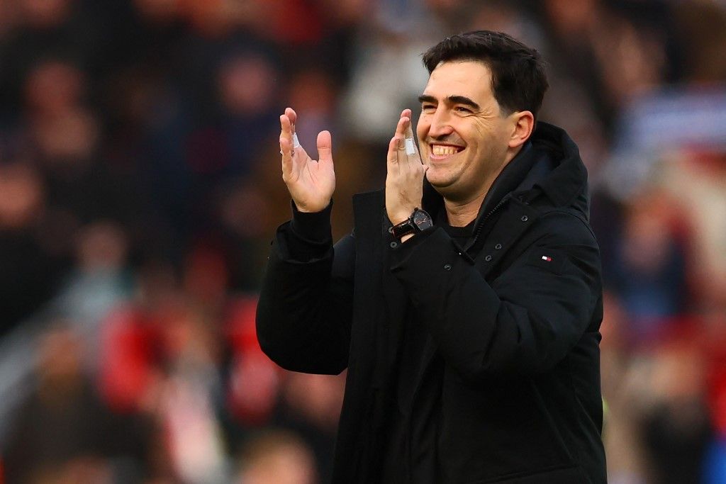 Andoni Iraola a Bournemouth trénereként hat mérkőzést vívott meg az Arsenal ellen, három győzelemhez három vereség társult