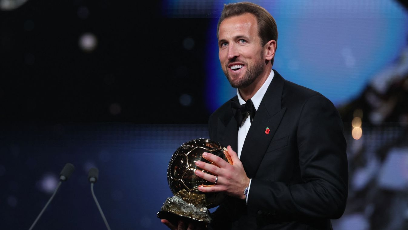 Harry Kane az Aranylabda átvétele után már másik sportágban nyűgözte le annak hírességét