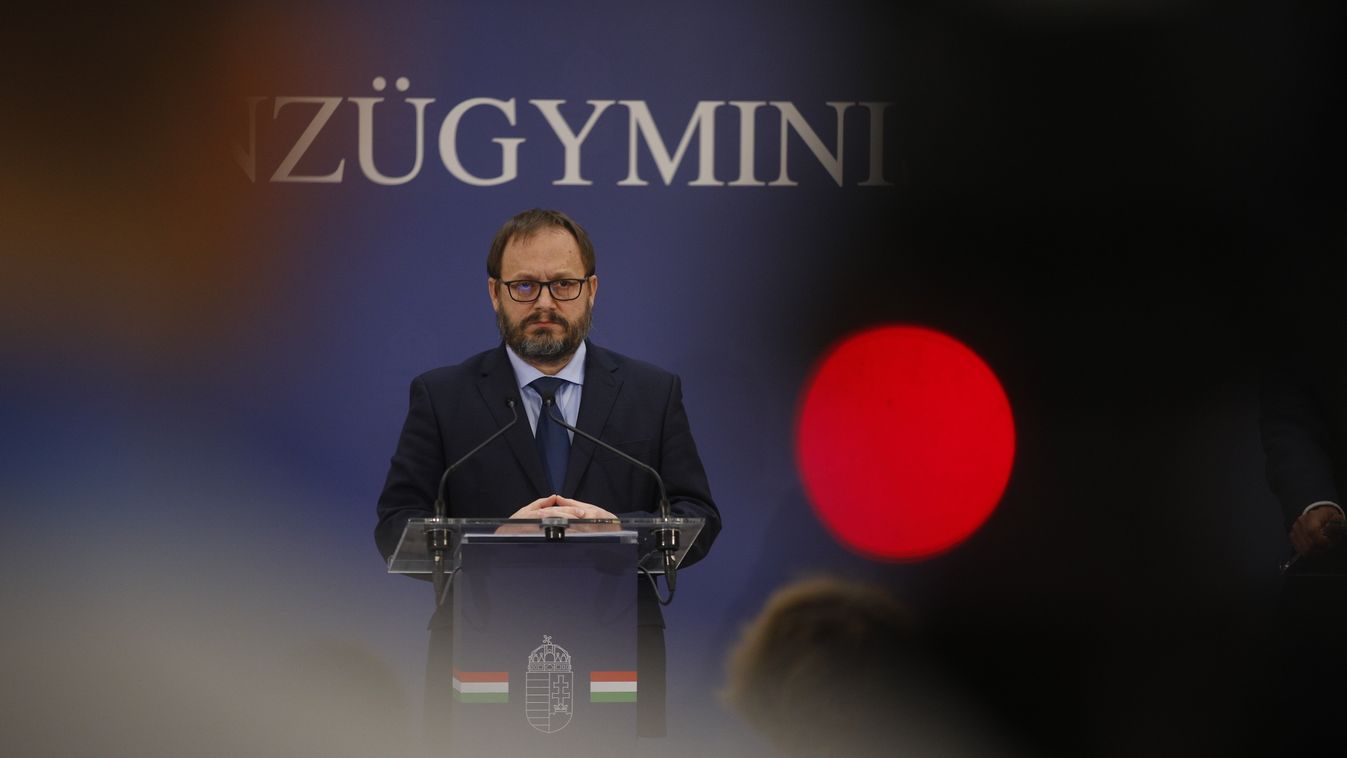 költségvetést bemutató sajtáj. Kármán András
költségvetés