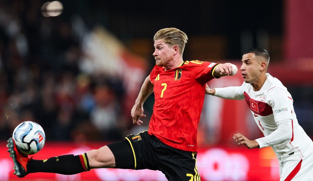 Kevin De Bruyne vezérletével Belgium is simán nyert Törökország ellen