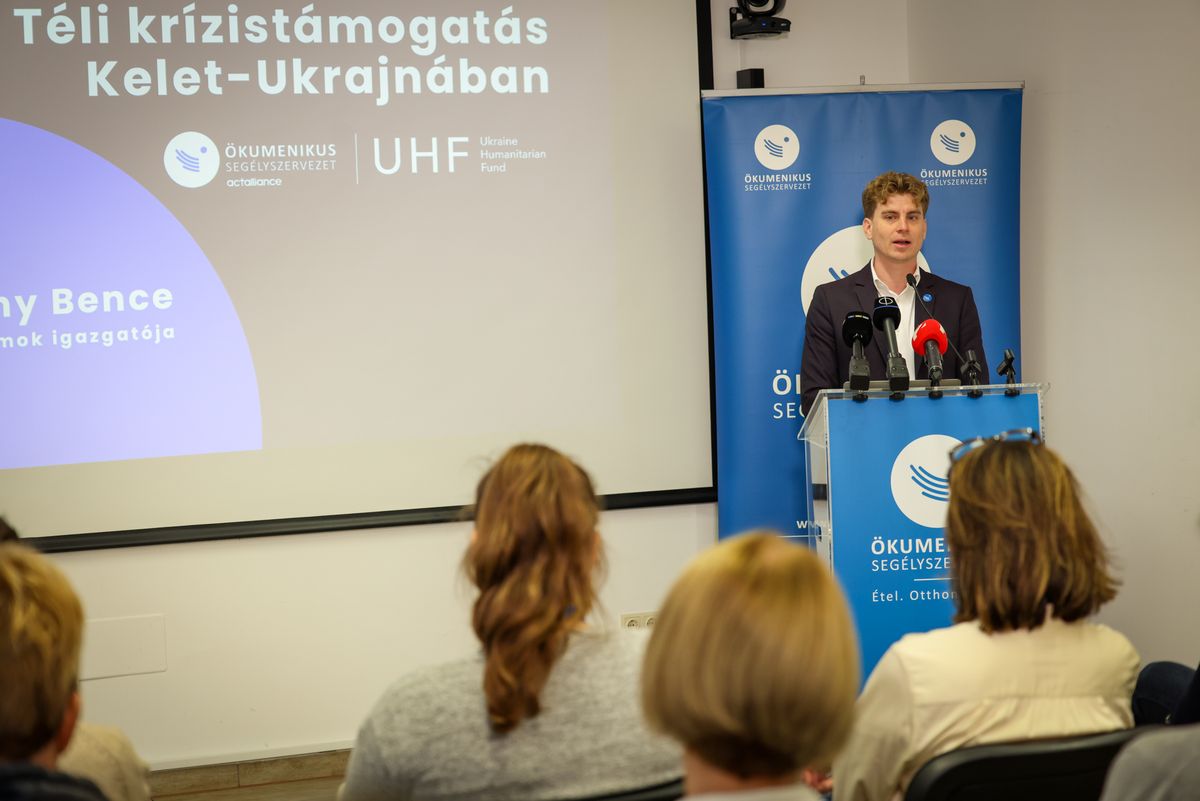 Dékány Bence Fotó: Ökumenikus Segélyszervezet