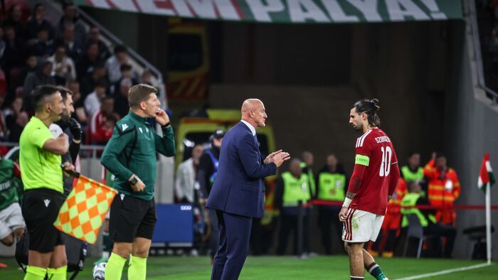 Magyarország - Georgia Nemzetek Ligája Rossi Szoboszlai