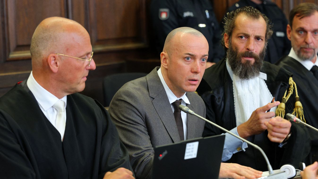Szerhij K. a hamburgi bíróságon azt állította, hogy nem bűnös az Északi Áramlat gázvezeték felrobbantásának ügyében
