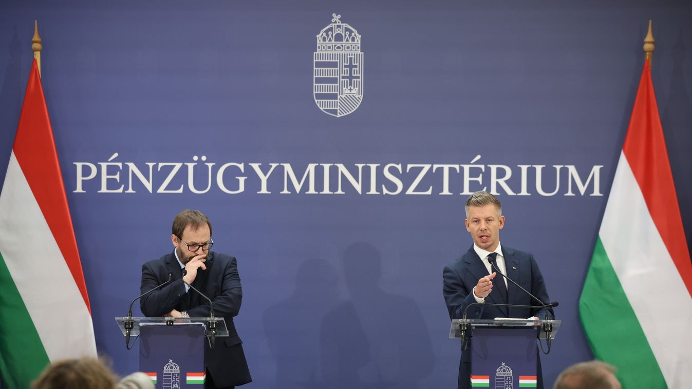költségvetést bemutató sajtáj. Kármán András Magyar Péter
költségvetés